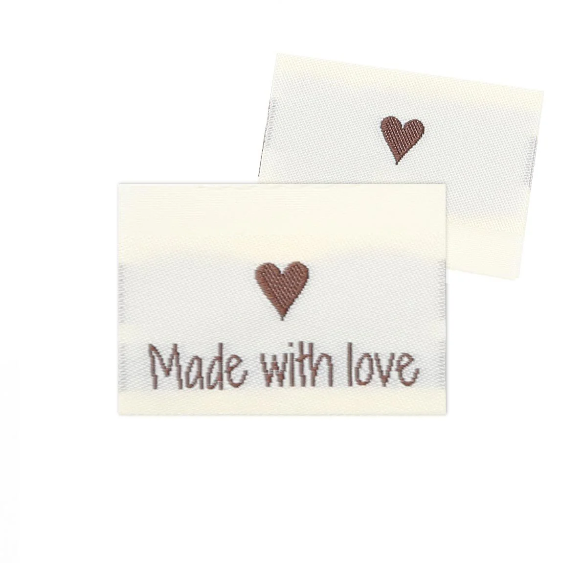 Kangasmerkit - Made with love - 3,5 cm