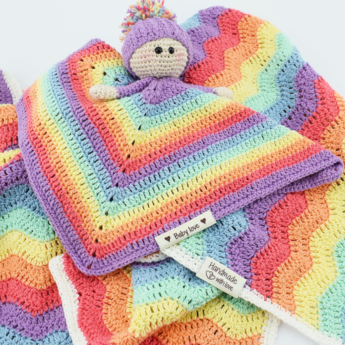 Kangasmerkit - Made with love - 3,5 cm - Image 6