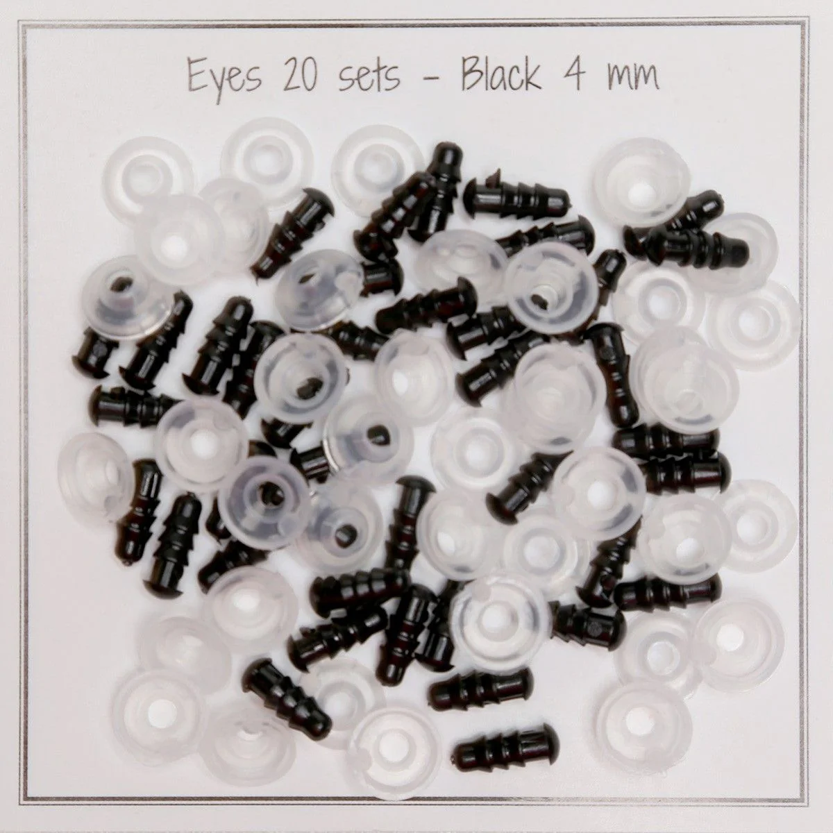 Turvasilmät - ⌀ 4 mm