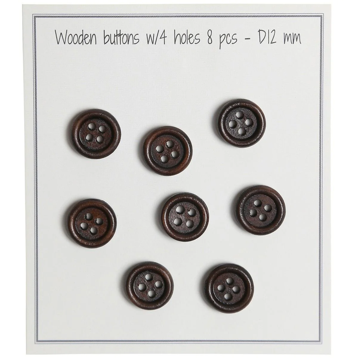 Puunapit - Round Groove - Tummat - 8 kp - Image 3