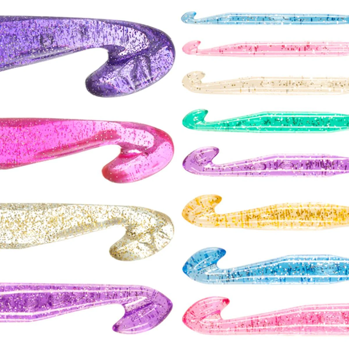 Glitter-Virkkuukoukku - Image 3