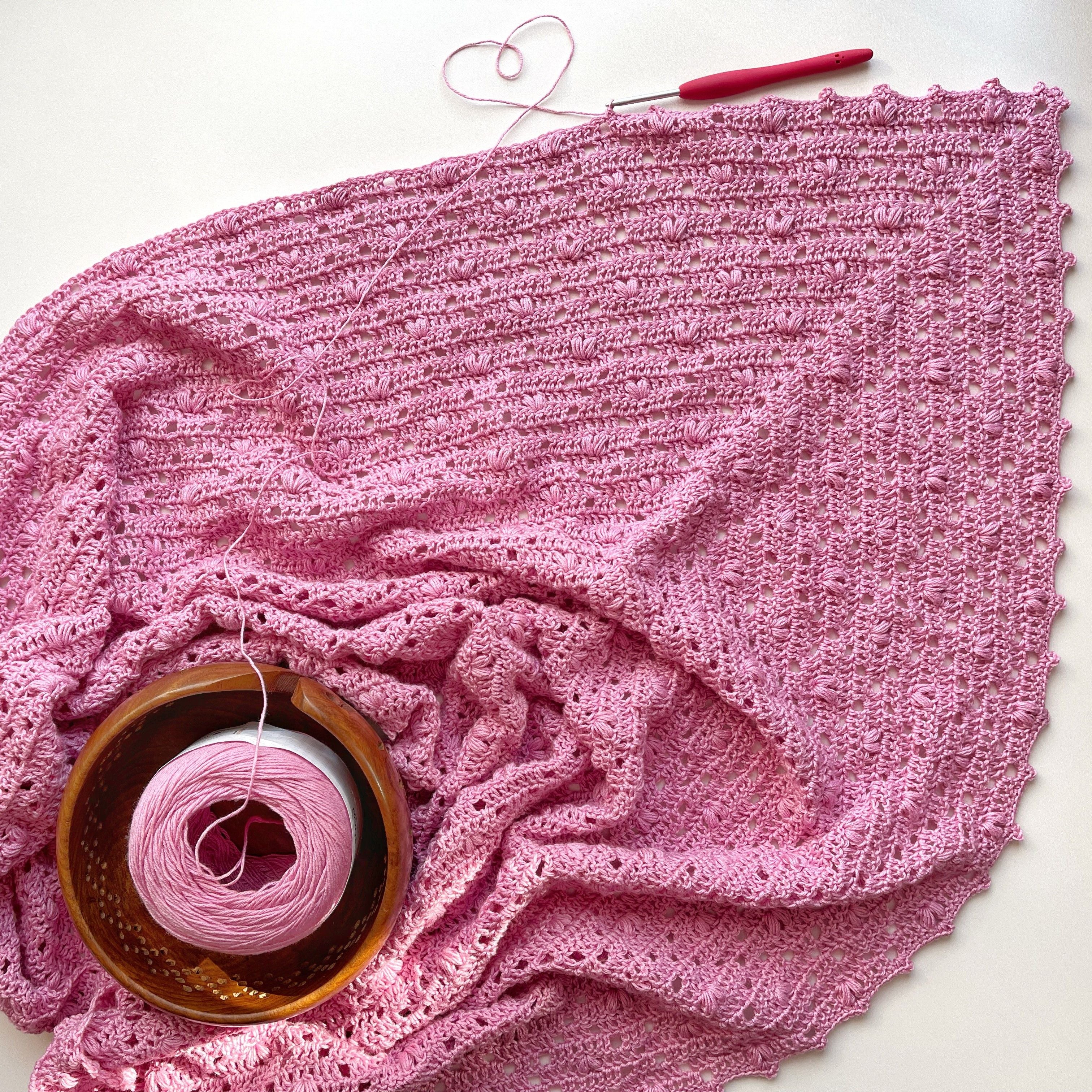 Hearty Diamonds - Shawl - Image 2