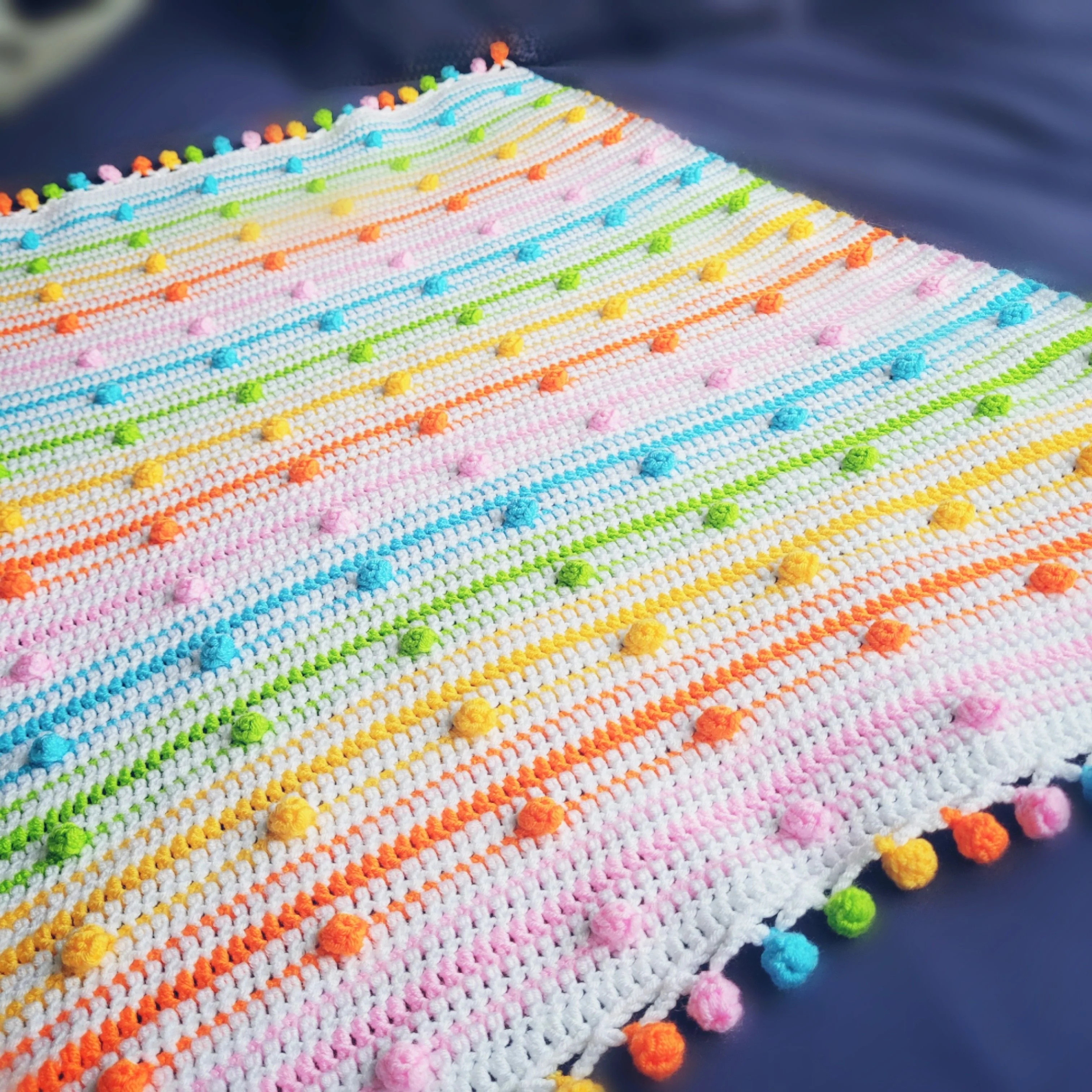 A Spot Of Spring - Baby Blanket - Image 2