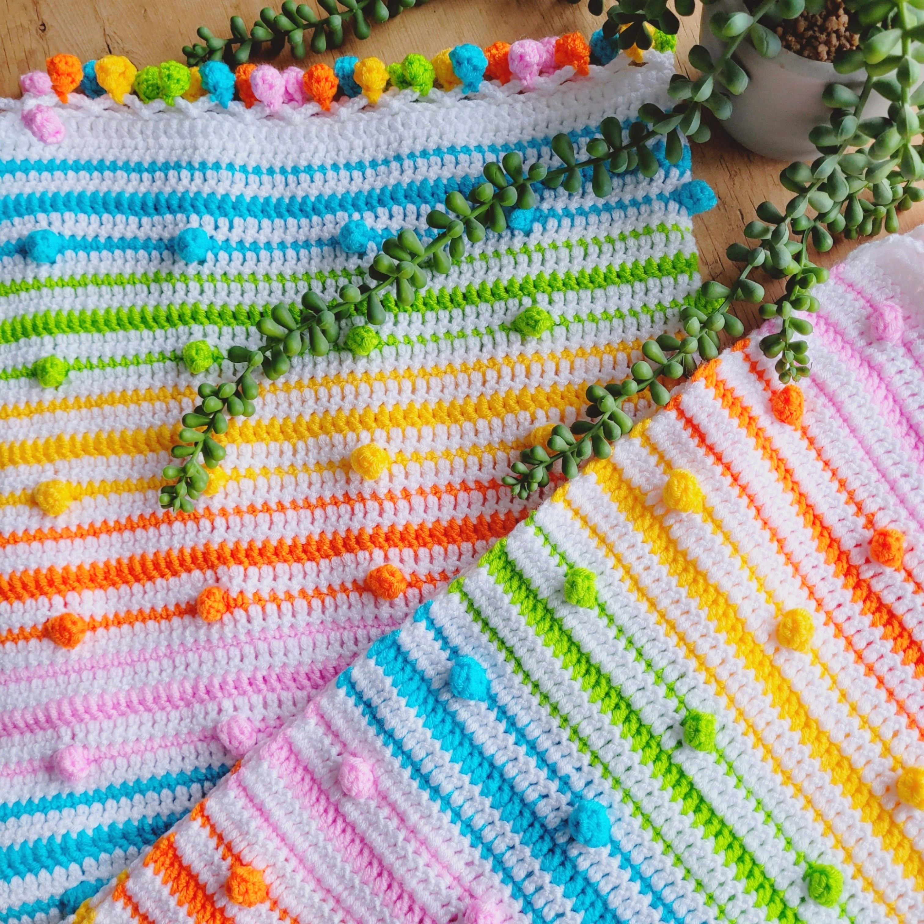 A Spot Of Spring - Baby Blanket - Image 6