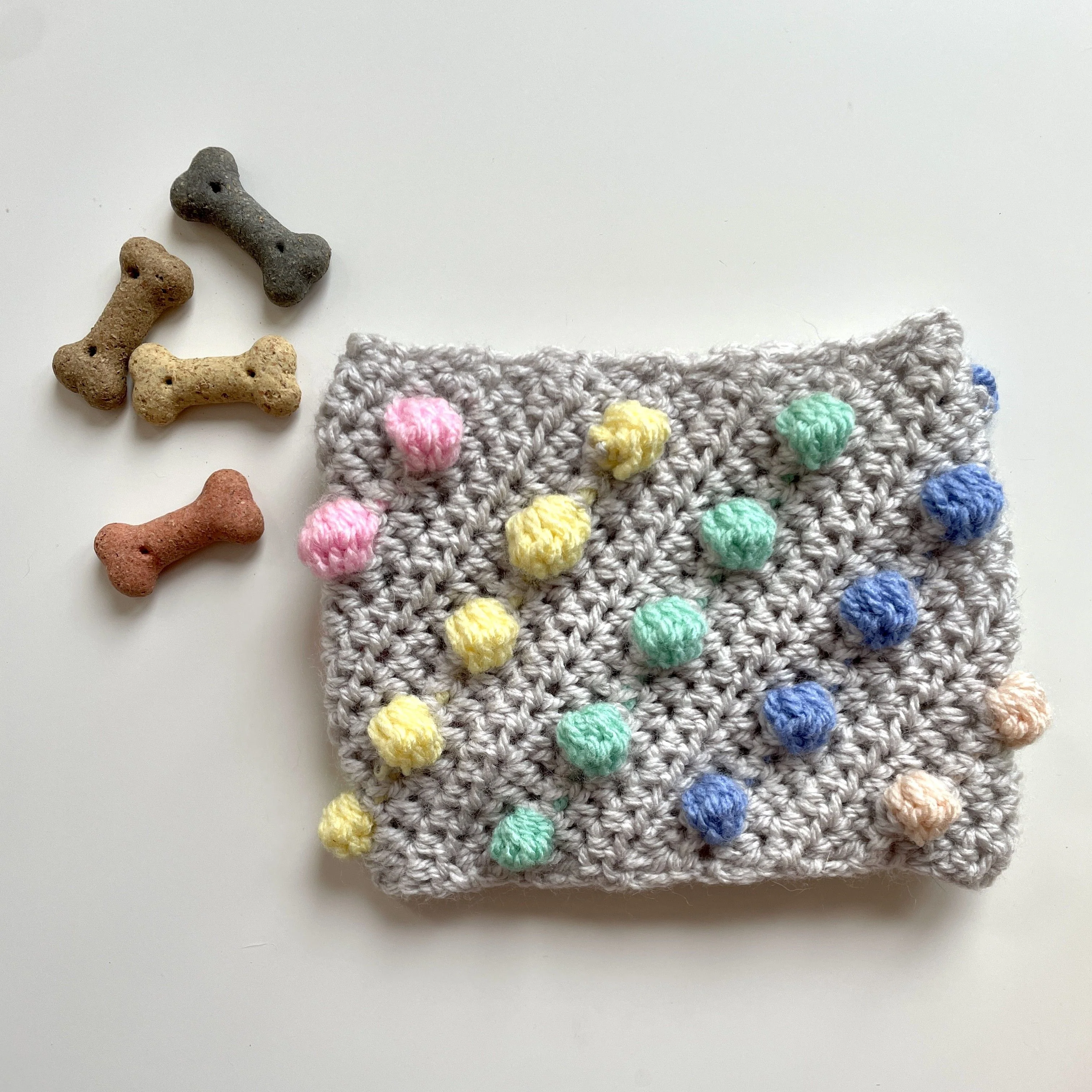 Rainbow Bobble - Snood - Image 2