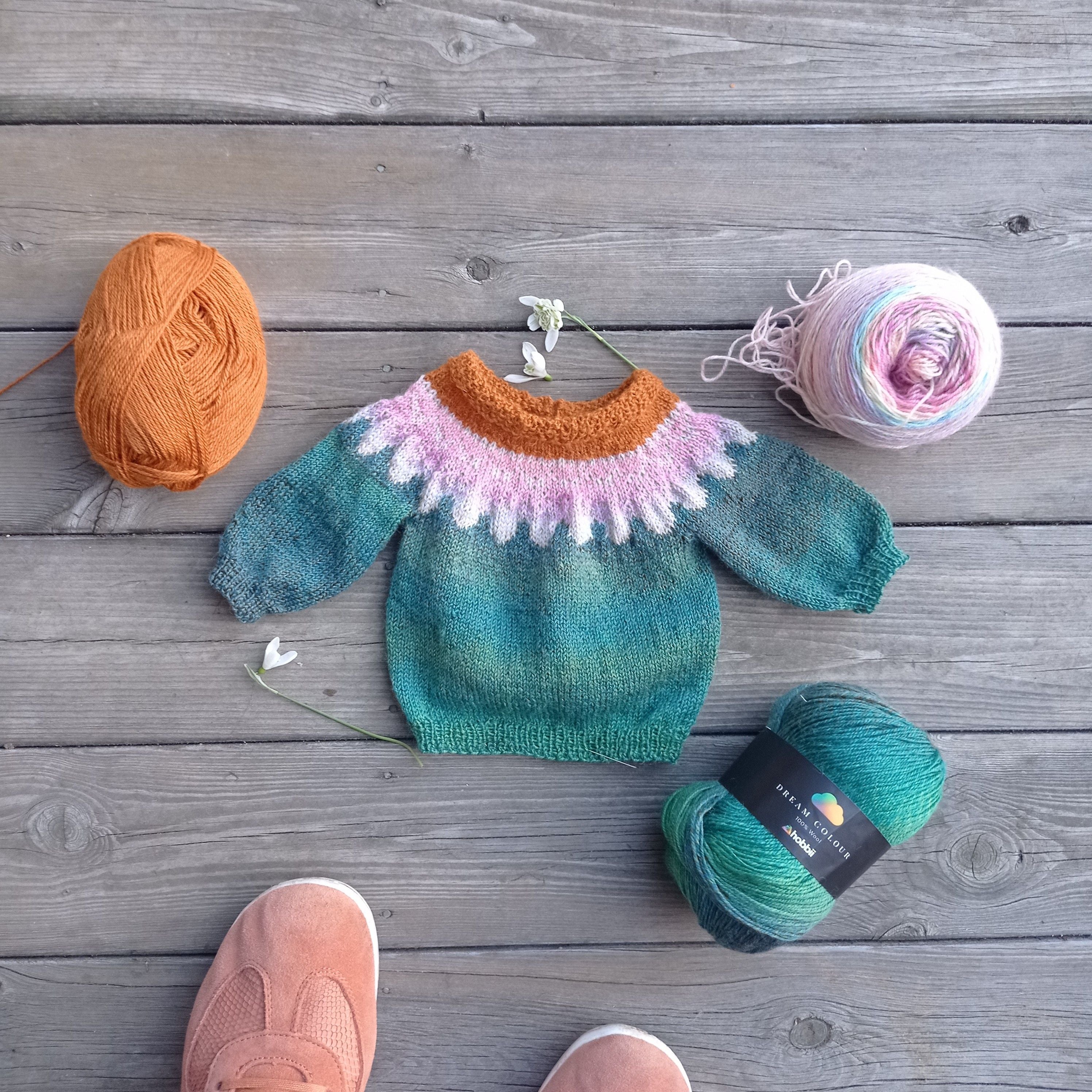 Dream Flower - Children’s Sweater - Image 2
