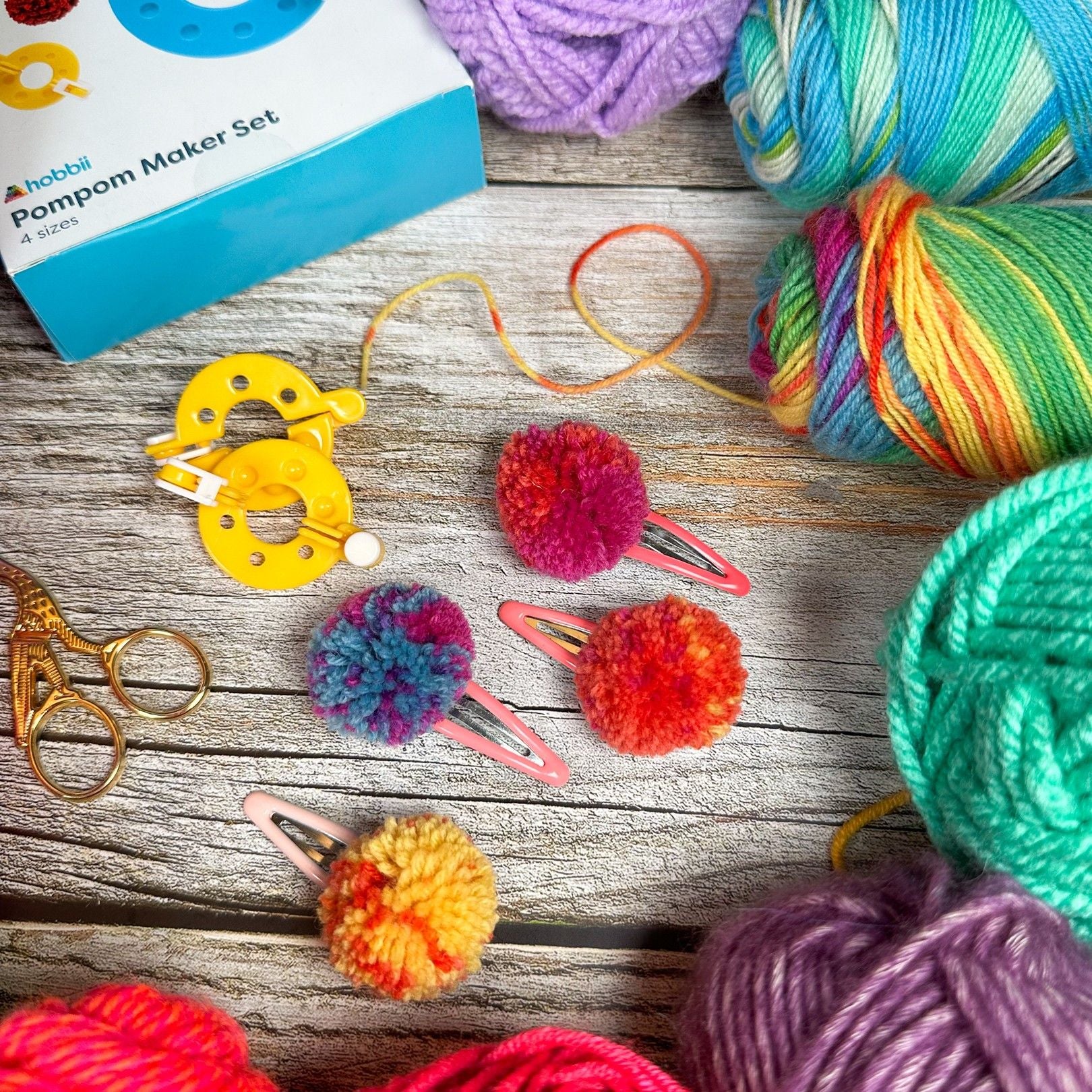 Hoop Pompon-kehikot - Image 2