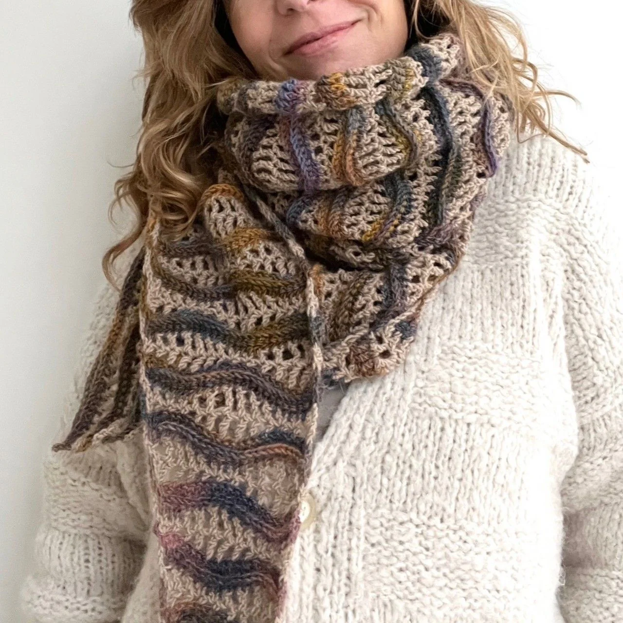 Winter Waves Wrap - Scarf - Image 2