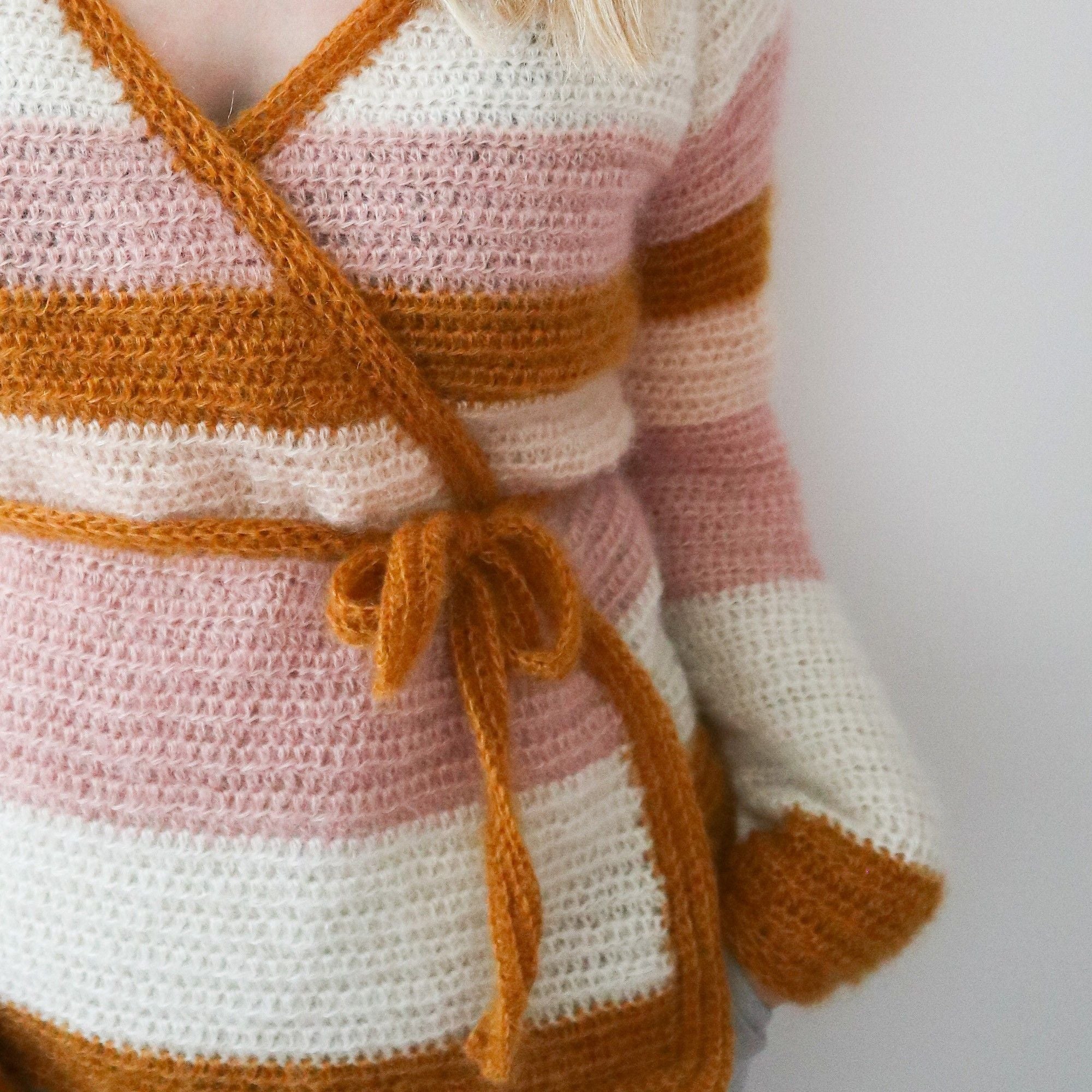 Cherry Blossom - Wrap cardigan - Image 2