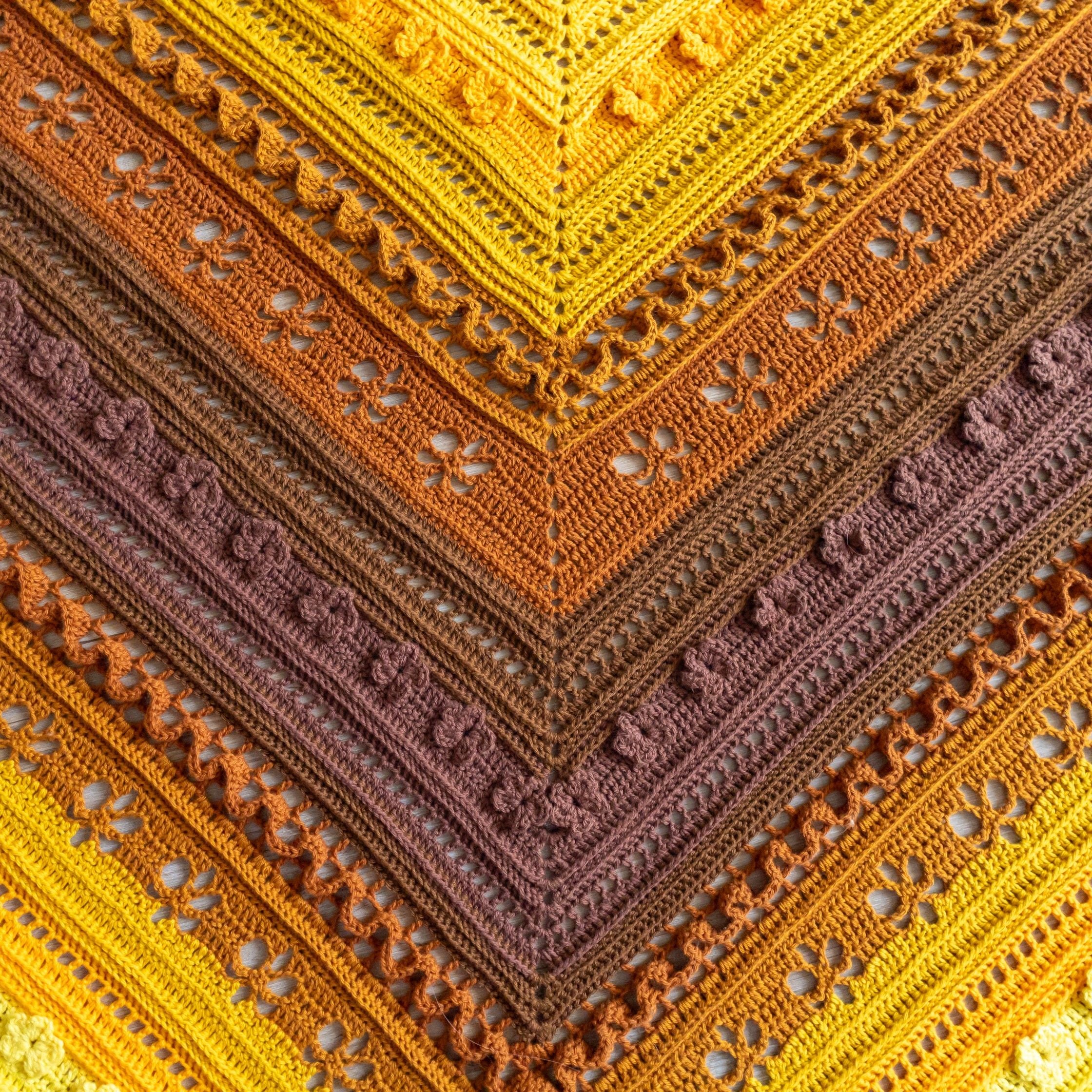 Golden Harvest - Shawl - Image 10