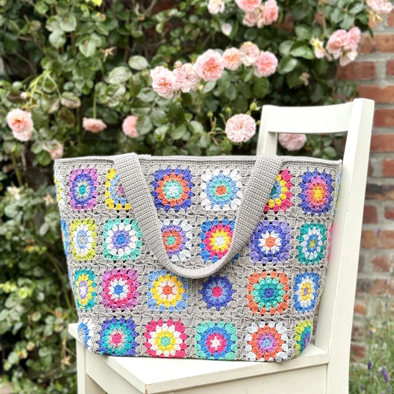 Flower Square - Bag - Image 6