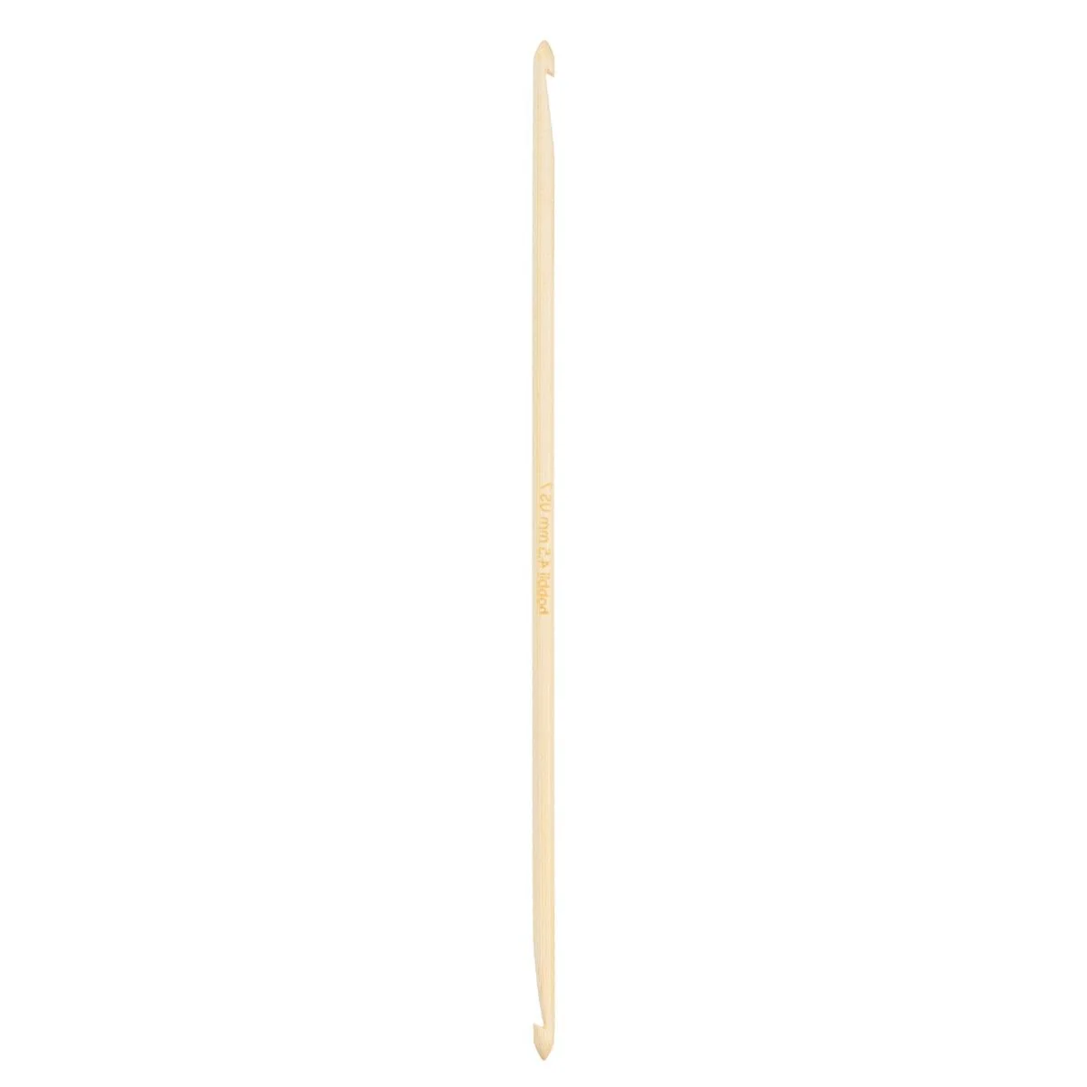 Bambuinen kaksipäinen tunisialainen virkkuukoukku - 20 cm - Image 7