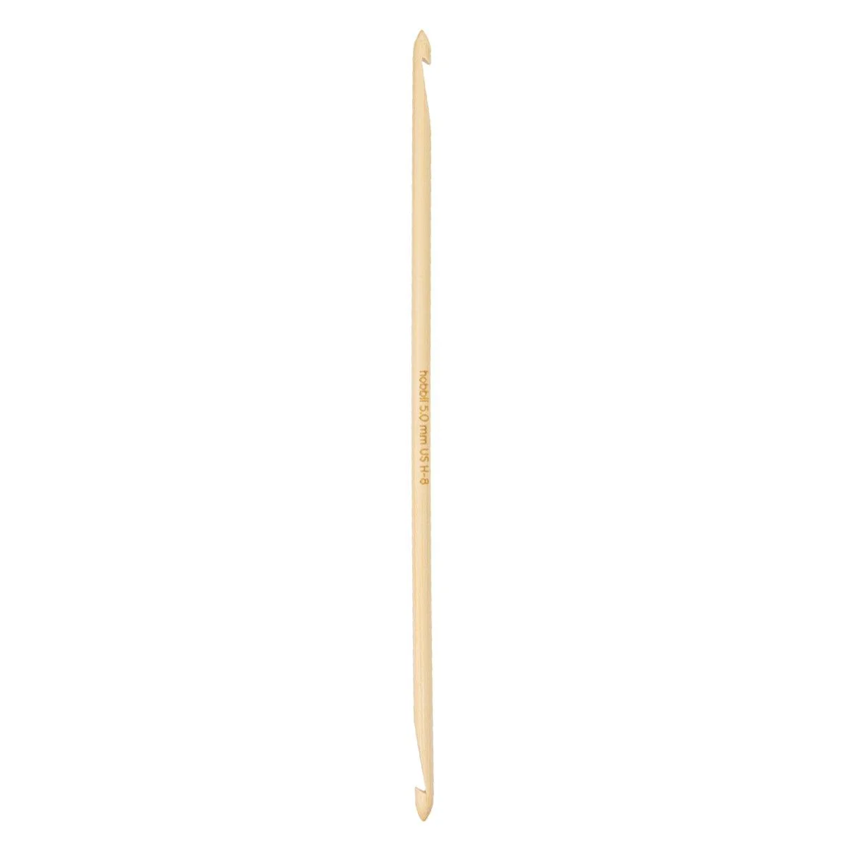 Bambuinen kaksipäinen tunisialainen virkkuukoukku - 20 cm - Image 8