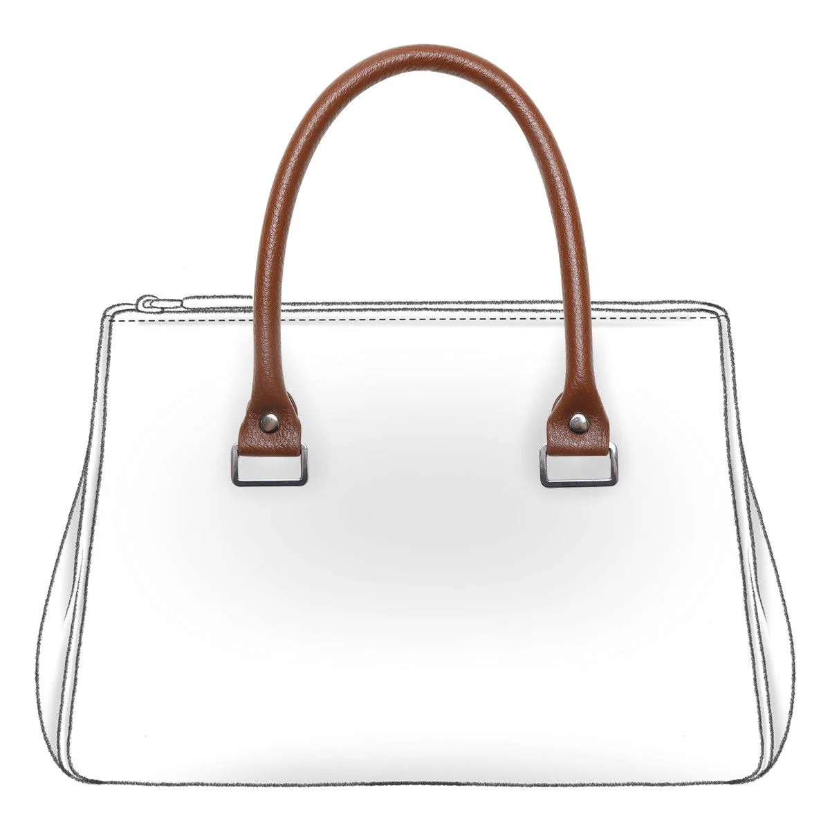 Ommeltava laukun hihna - 42 cm - Soljilla - Image 4