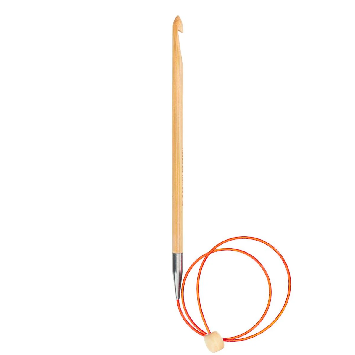Bambus Tunisialainen Virkkuukoukku Kaapelilla - 50 cm - Image 10