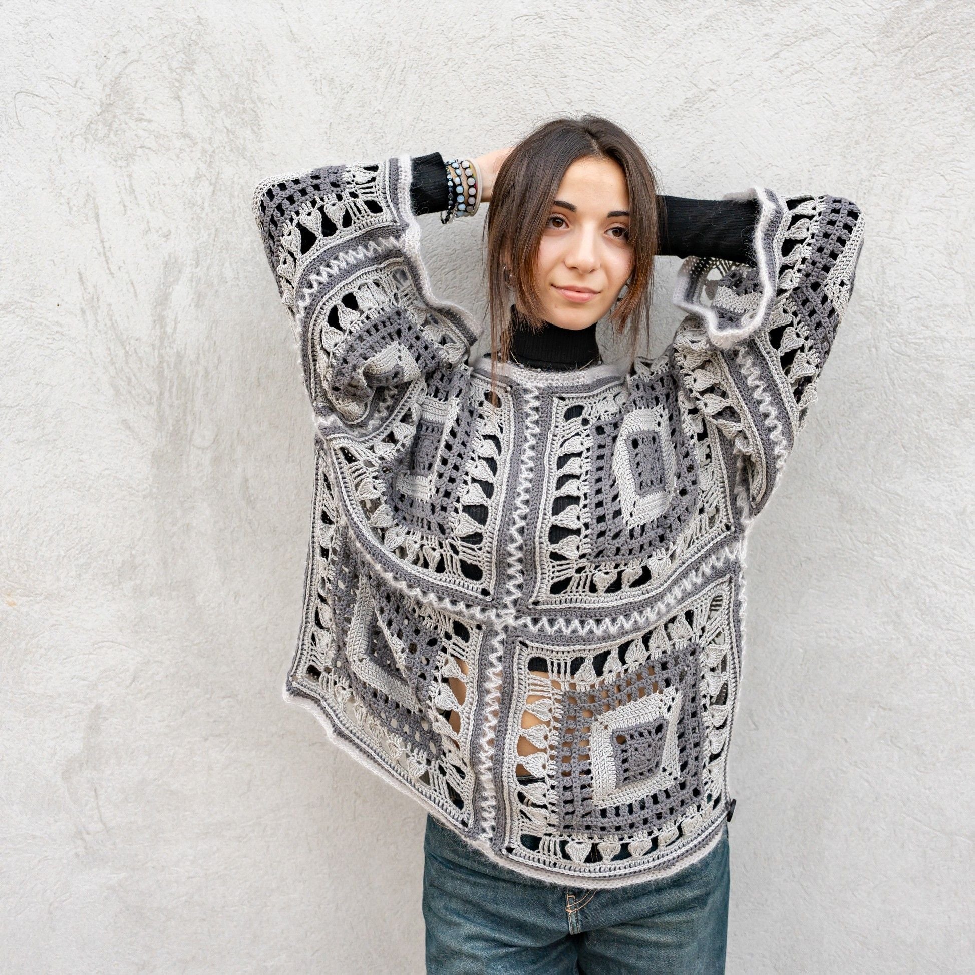 Lace Embrace - Sweater - Image 4