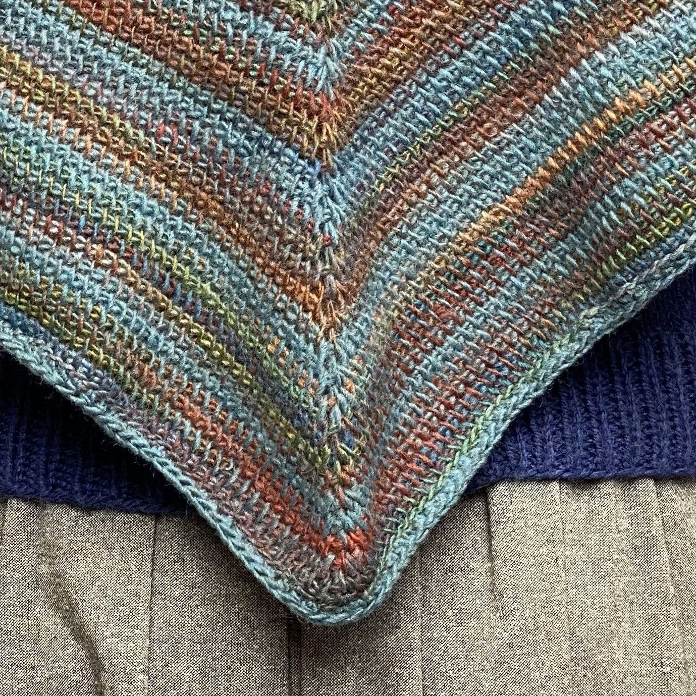 Jasmin - Tunisian Crochet Shawl - Image 8