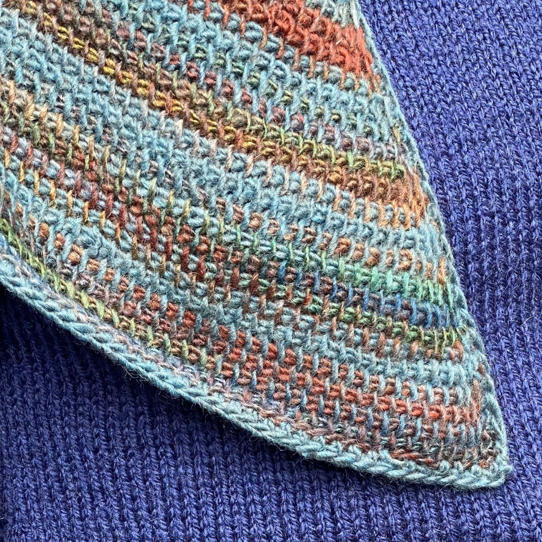 Jasmin - Tunisian Crochet Shawl - Image 9