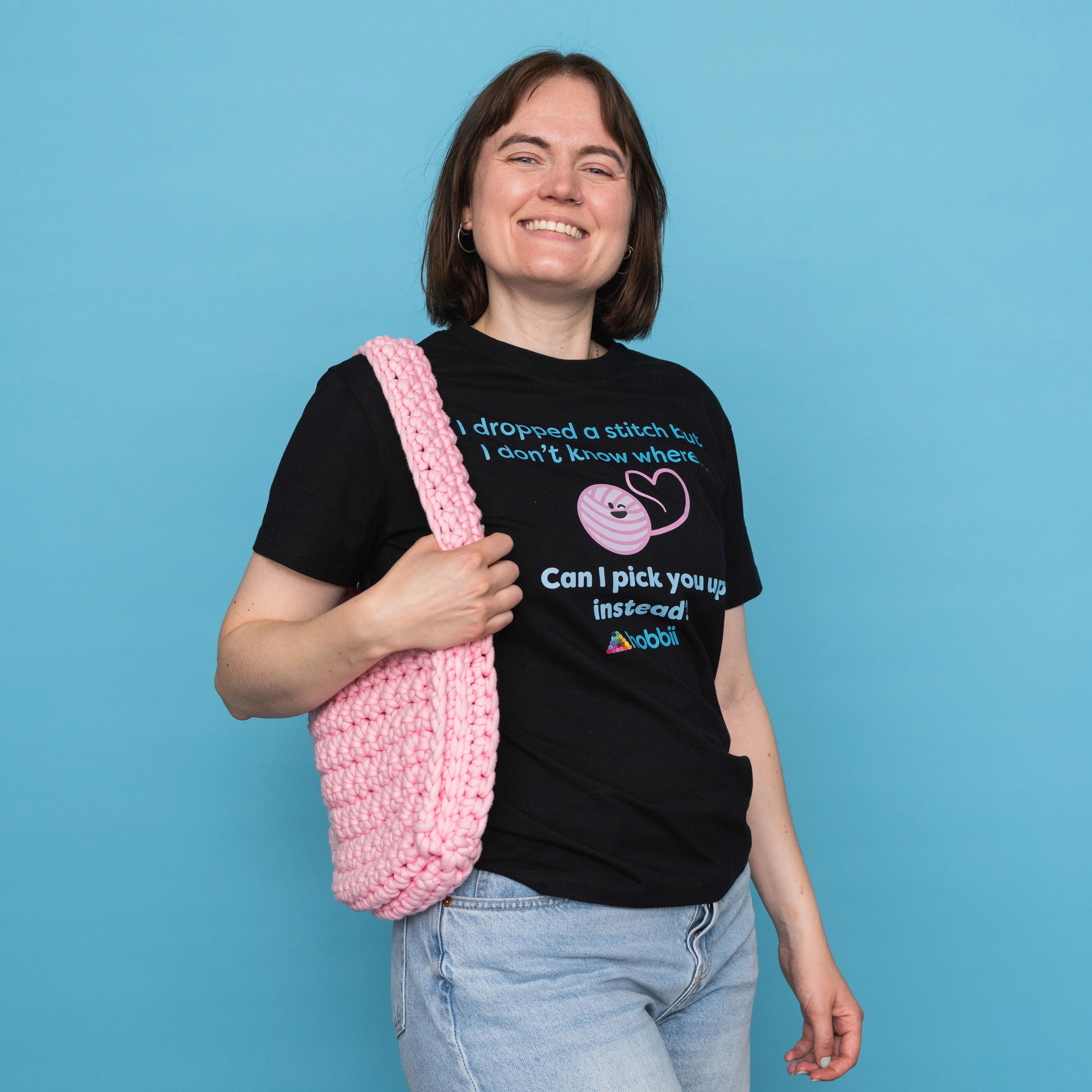 Dropped A Stitch T-shirt - Yarniis (Limited Edition) - Image 5