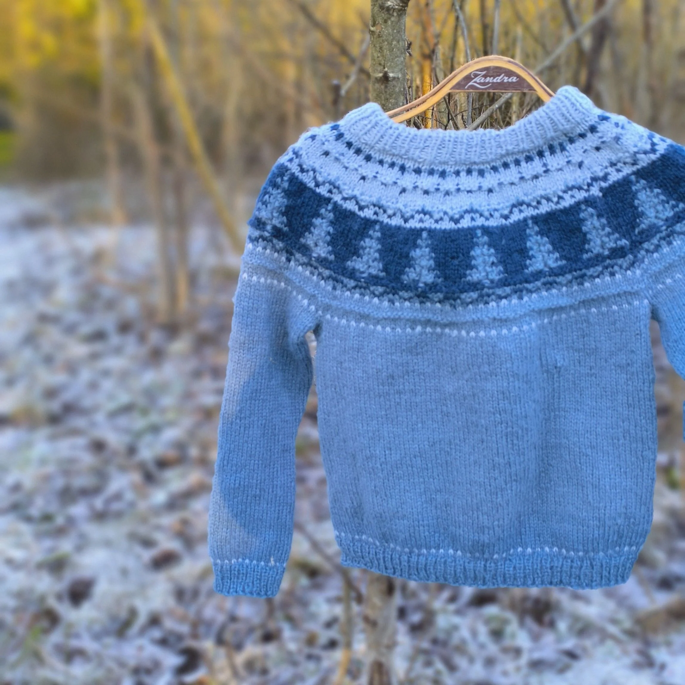 Fluffy Winterday - Children’s Sweater - Image 2