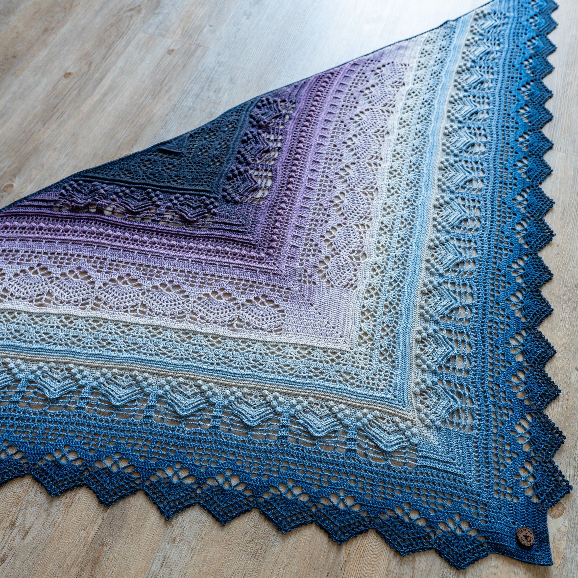 Frozen Iris - Shawl - Image 3