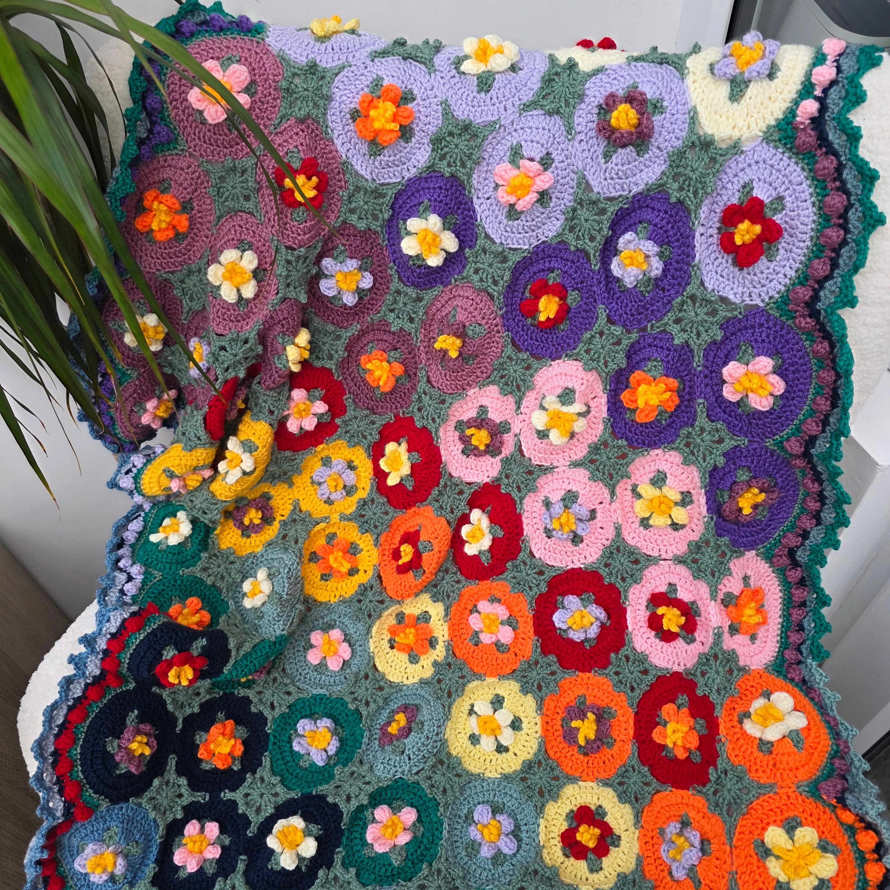 Macaroon Blossom - Blanket - Image 4
