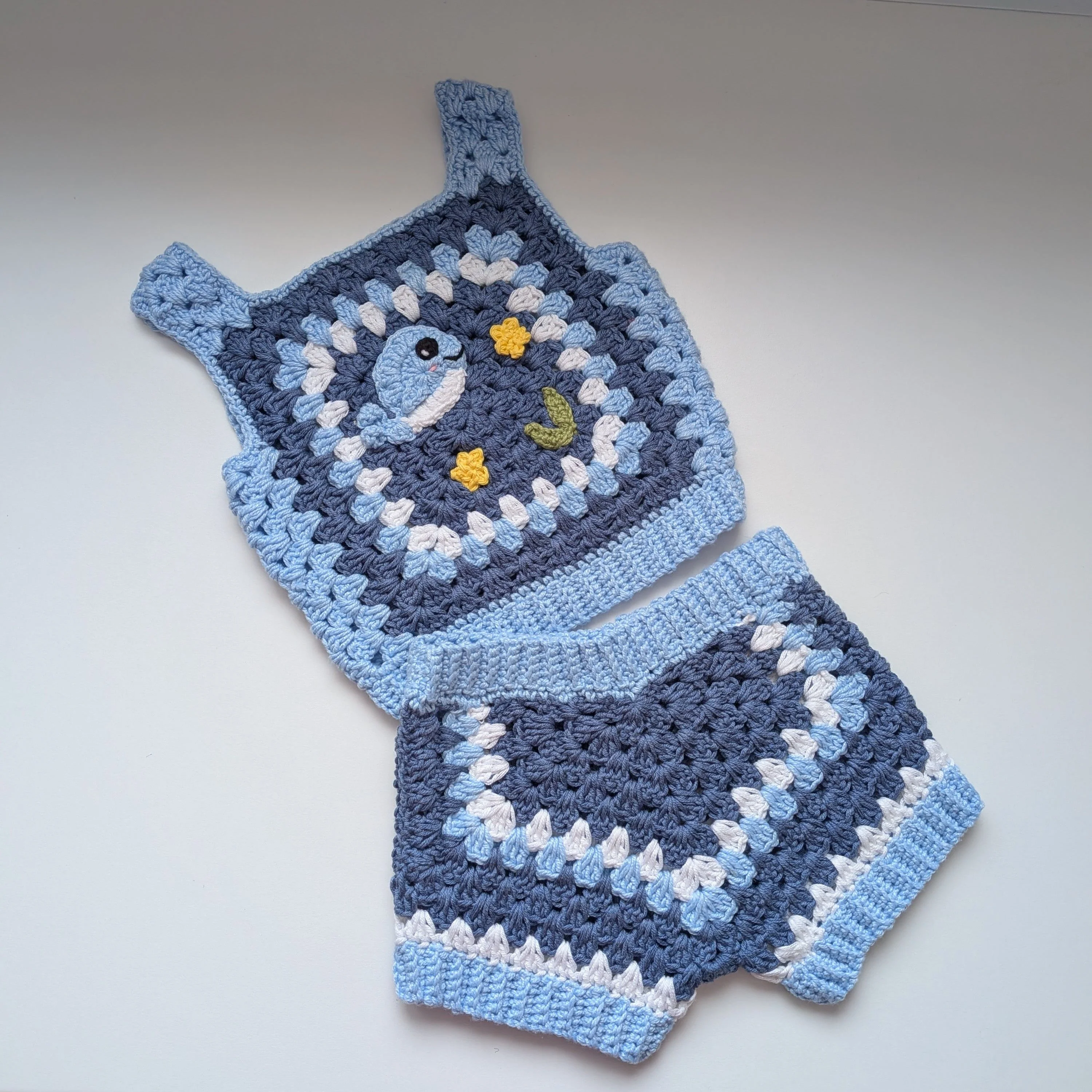 Summer Granny - Children’s Shorts & Vest