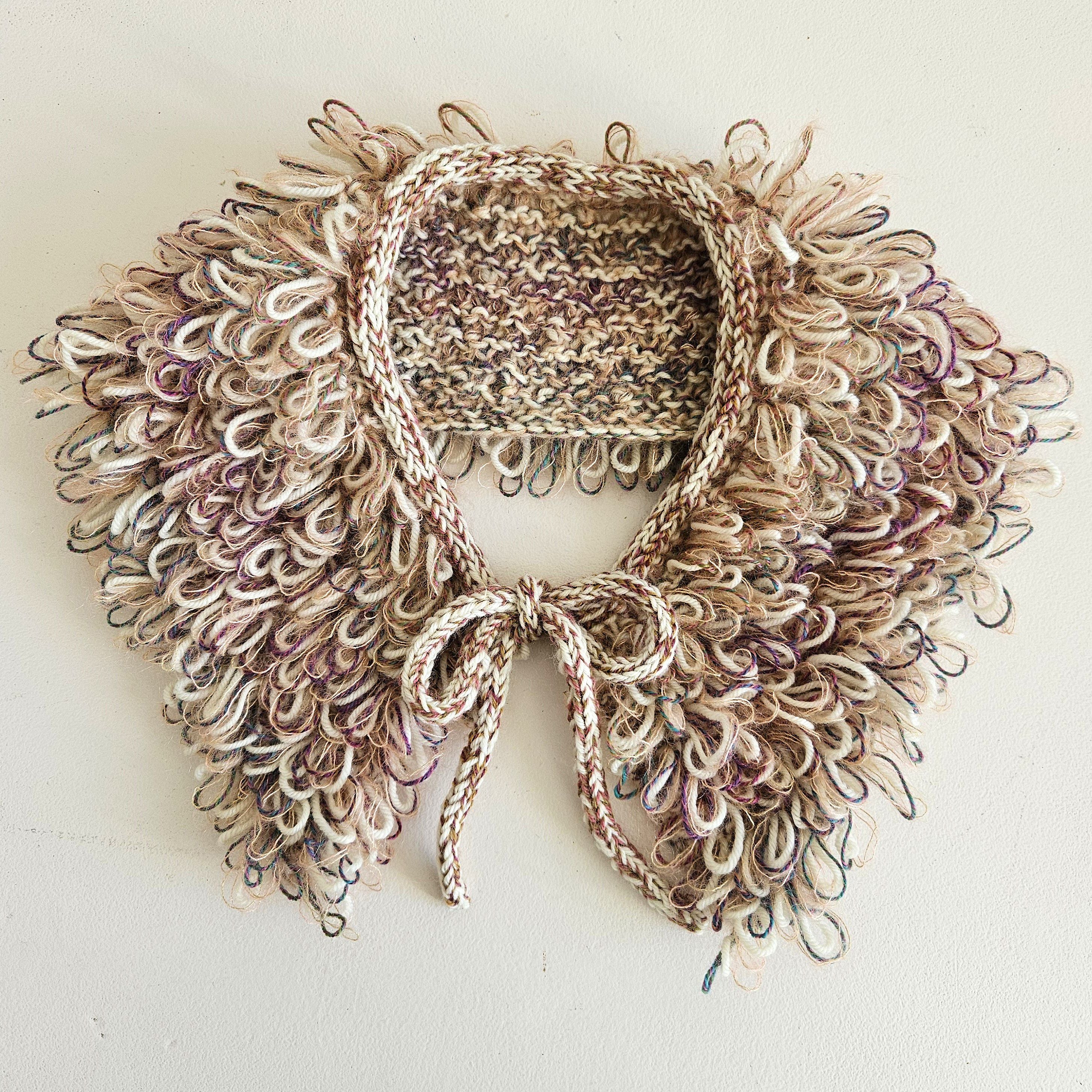 Den Glade Krave - Decorative collar in loop stitch - Image 5